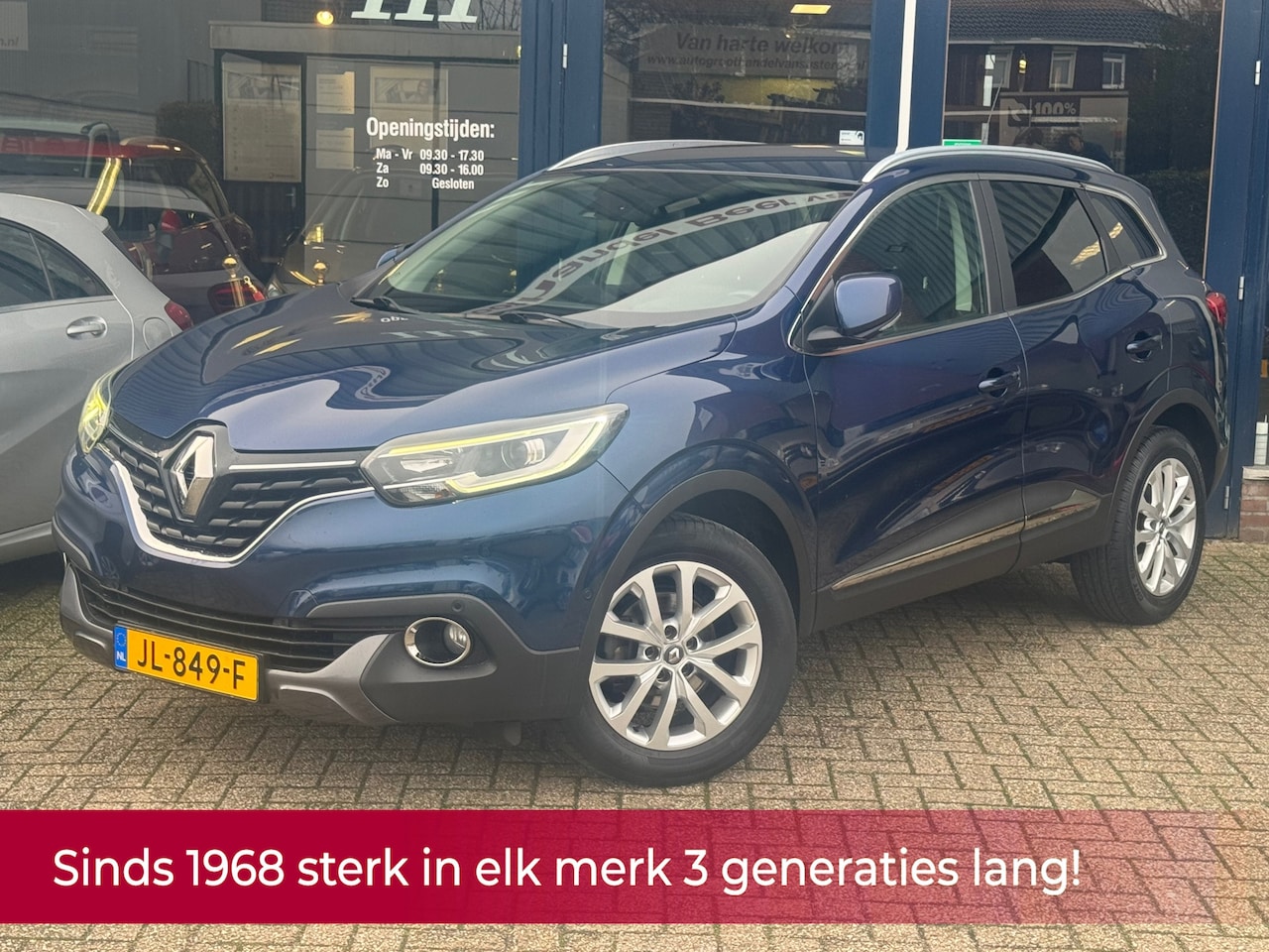 Renault Kadjar - 1.2 TCe Intens NL AUTO NAP! Navi l Camera l Cruise l Leer l LED l PDC l Key less! Dealer o - AutoWereld.nl