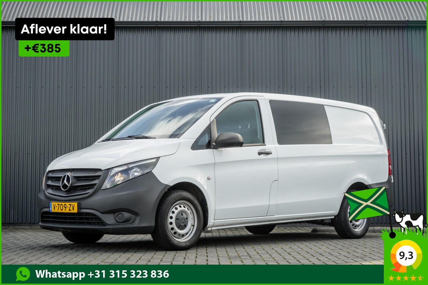 Mercedes-Benz Vito - **111 CDI L2H1 | Euro 6 | Airco | Cruise | DC | 6-Persoons** - AutoWereld.nl