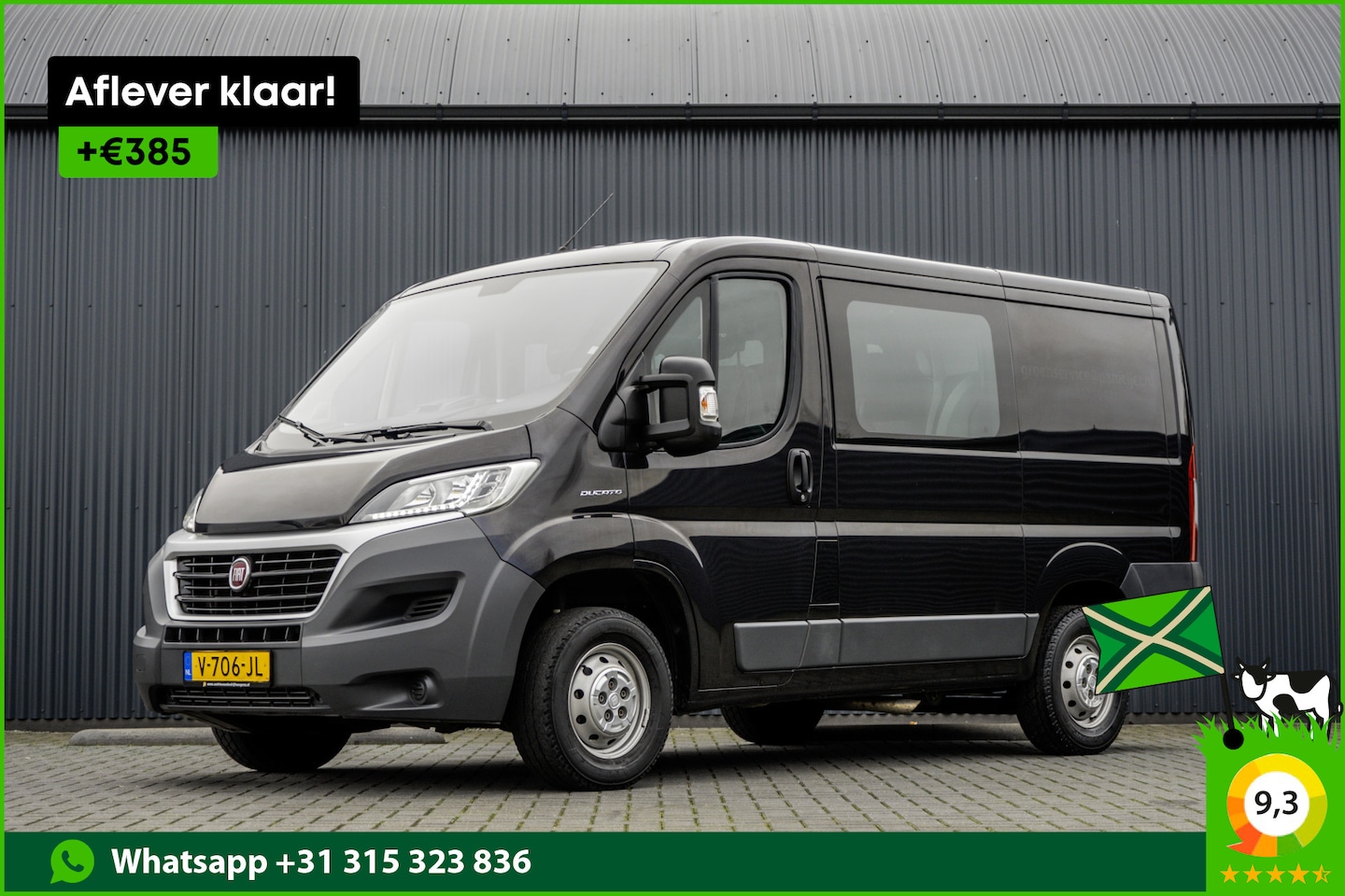 Fiat Ducato - 2.3 MultiJet L1H1 | 131 PK | 7-Persoons | Climate | Cruise | Camera | DC | LED - AutoWereld.nl