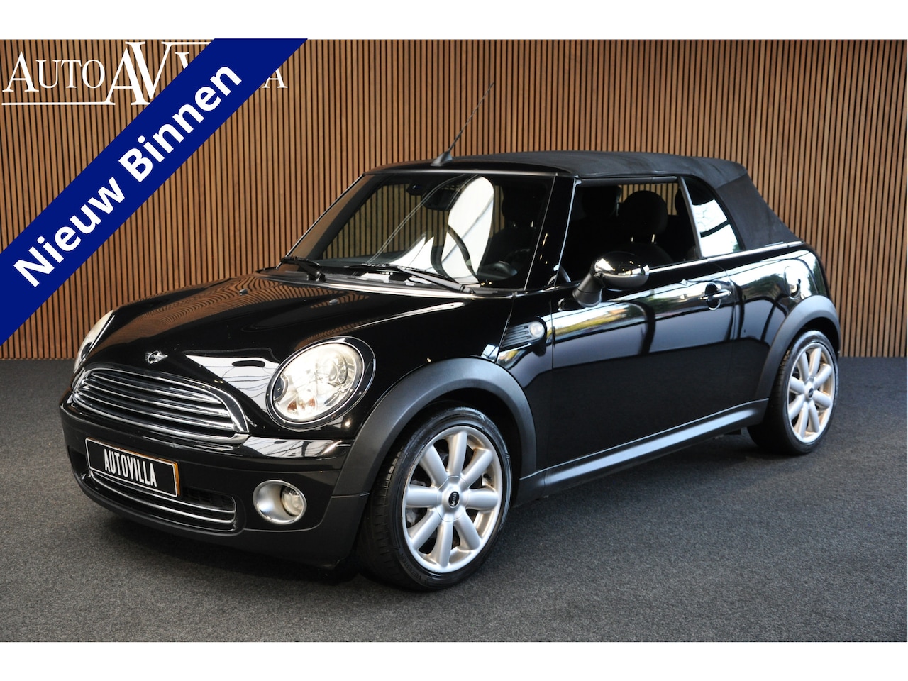 MINI Cabrio - Mini 1.6 Cooper Leder Bi Xenon Climate PDC LM velgen Cruise - AutoWereld.nl