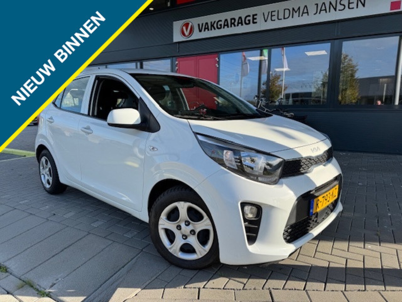 Kia Picanto - 1.0 DPi COMFORTLINE 5-DRS. NAVI + APPLE CARPLAY 1e EIG. - AutoWereld.nl