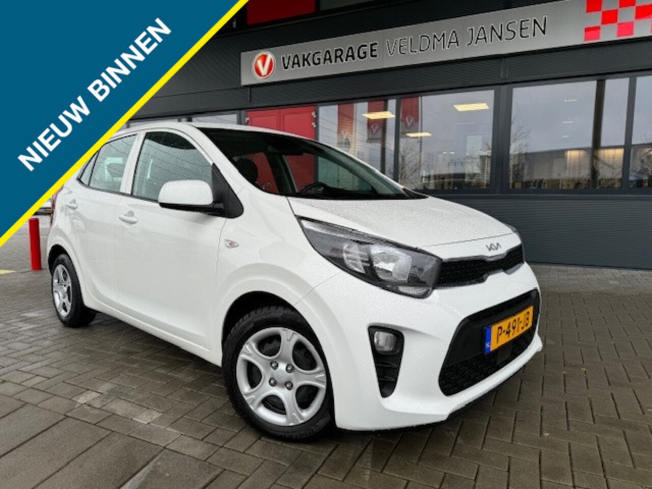 Kia Picanto - 1.0 DPi COMFORTLINE + NAVI + APLLE CARPLAY 5-DRS. 1e EIG. - AutoWereld.nl