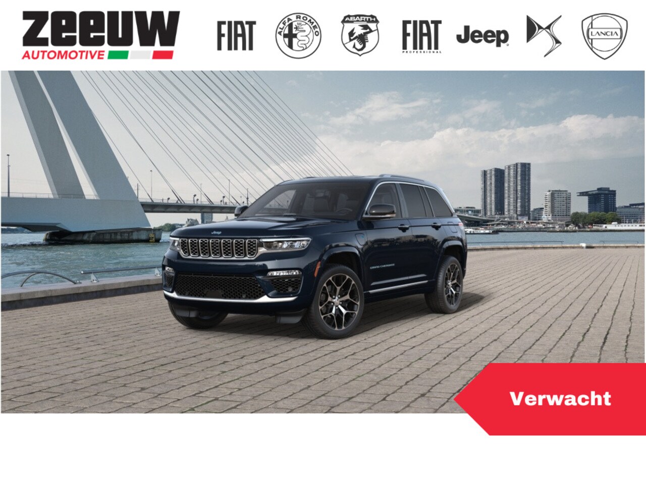 Jeep Grand Cherokee - Summit Reserve 4xe 380pk | 21" | Leder | Pan dak - AutoWereld.nl