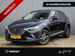 Mazda CX-3 - 120 GT-M 2.0 SkyActiv-G 120pk LEDER | 18''LM | ADAPT. CRUISE | HUD | DODE HOEK | DAB | NAV