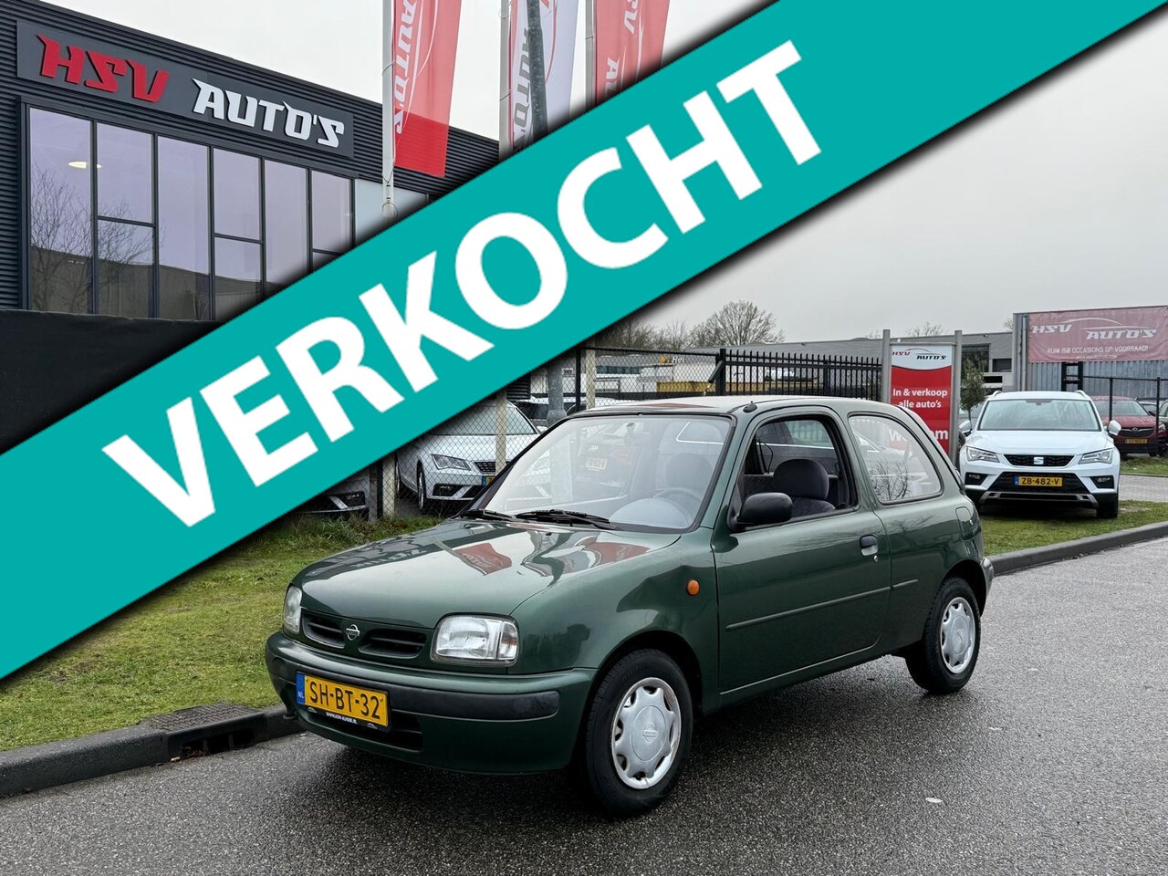 Nissan Micra - 1.0 GL airco automaat (start soms moeilijk) - AutoWereld.nl