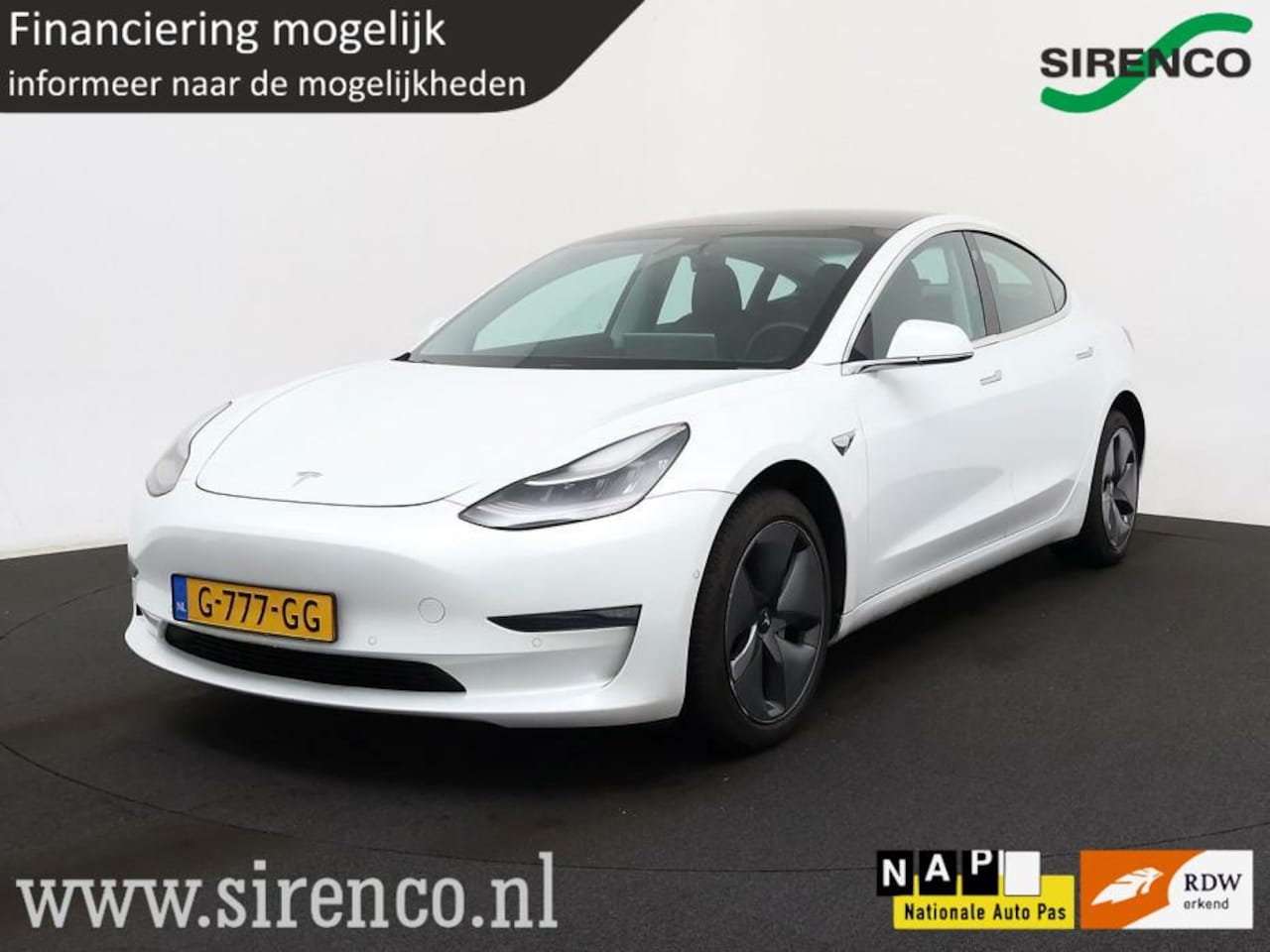 Tesla Model 3 - Long Range RWD Long Range AWD 75 kWh autopilot dual motor leder panodak dab memory seats stoelverwaming v - AutoWereld.nl