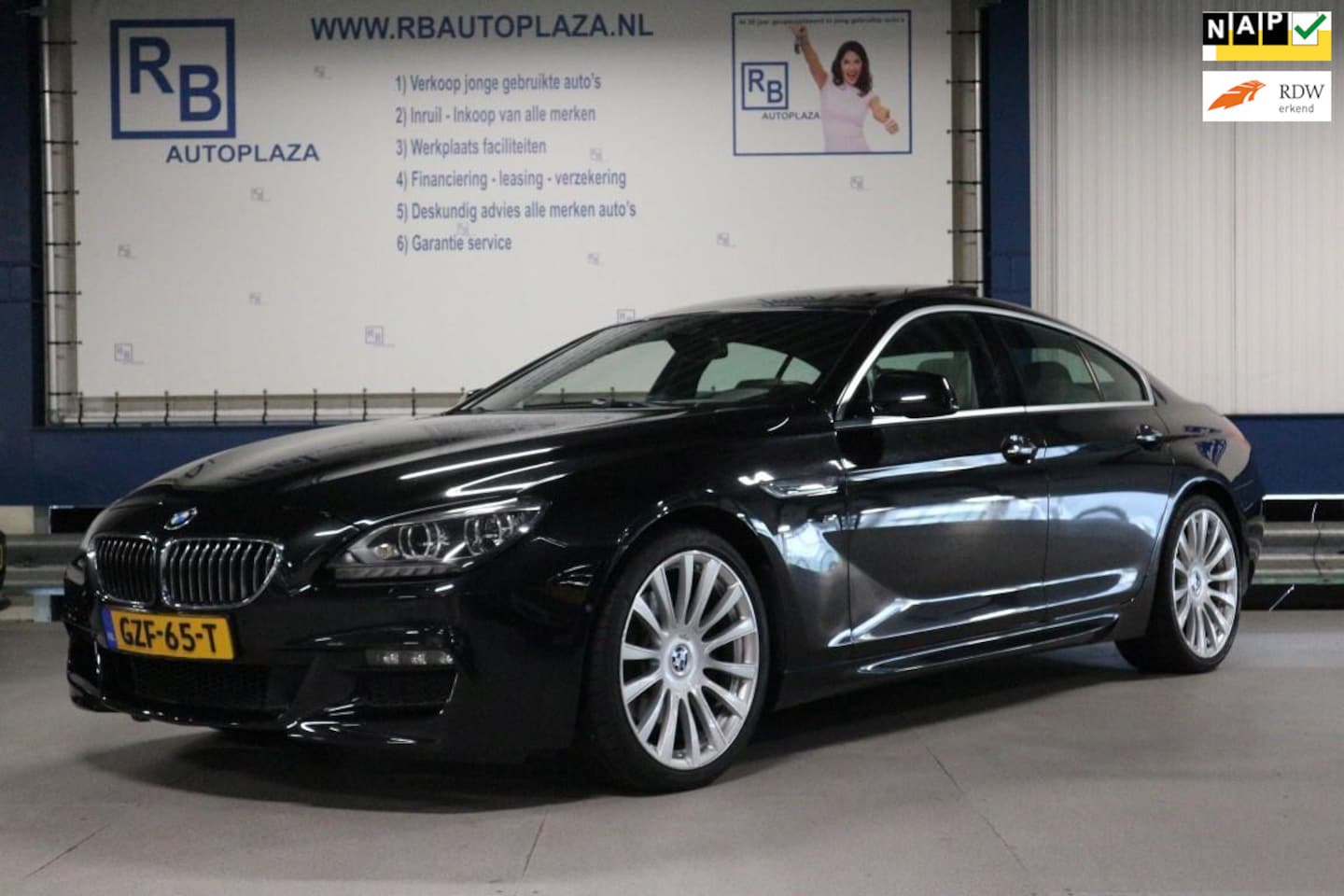 BMW 6-serie Gran Coupé - 640i High Exe / M-Pakket - Full service historie - 111dkm ! ! ! ! - AutoWereld.nl