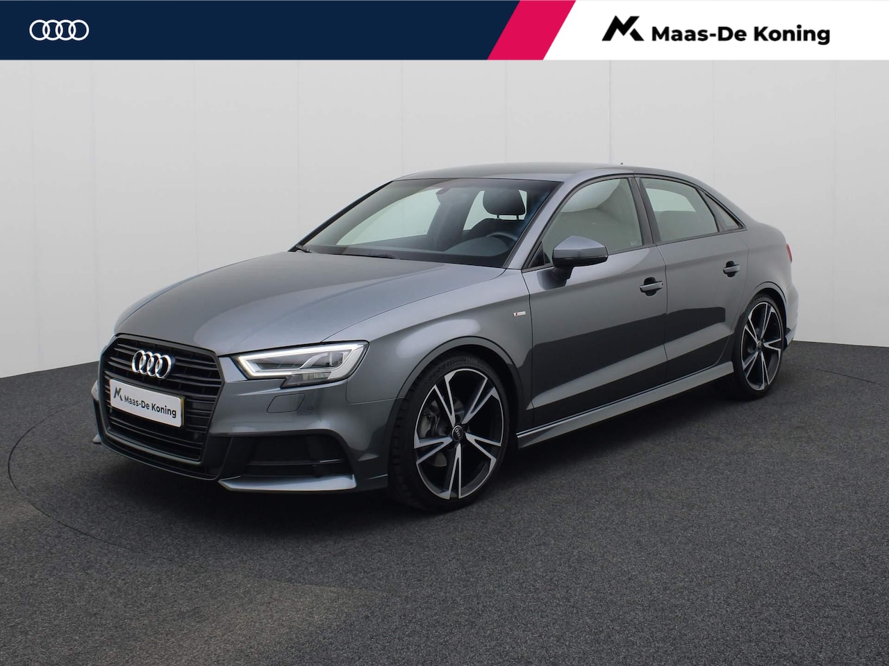 Audi A3 Limousine - 1.5 TFSI/150PK Sport S Line Edition · Drive select · Leder/stof · Parkeersensoren + camera - AutoWereld.nl