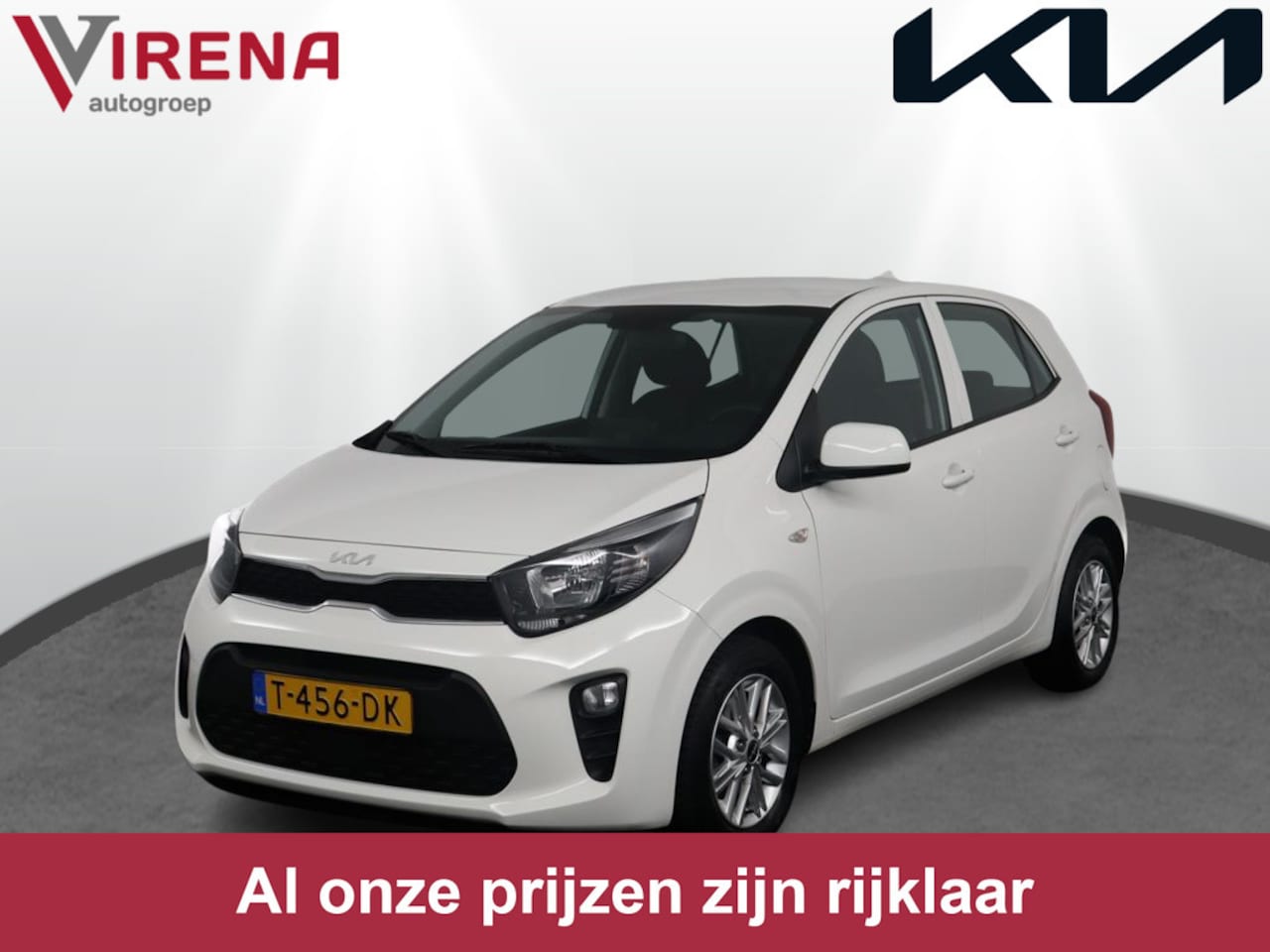 Kia Picanto - 1.0 DPi DynamicLine Navigatie via Apple Carplay/Android Auto - Cruise control - Airco - Ca - AutoWereld.nl