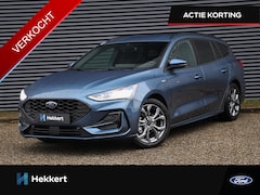 Ford Focus Wagon - ST Line 1.0 EcoBoost Hybrid 125pk ADAPT. CRUISE | 17''LM | PDC + CAM. | DAB | DODE HOEK |