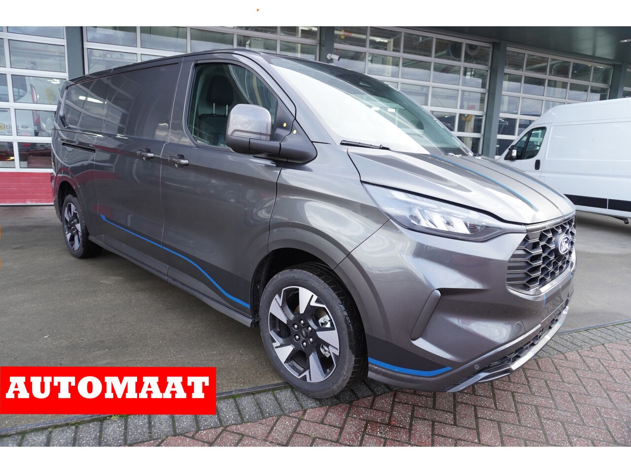 Ford Transit Custom - 300L 2.0 TDCI 170PK L2H1 Sport Automaat Schuifdeur L / R Airco | Adap.Cruise | Navi | Came - AutoWereld.nl