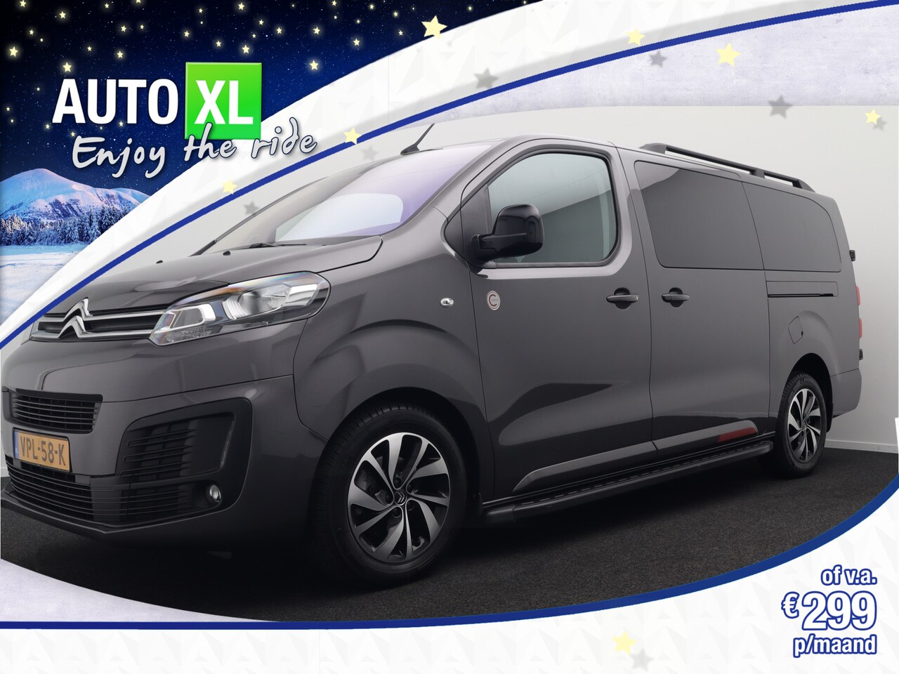 Citroën Jumpy - 2.0 HDI AUT. DubbelCabine 180 XL Driver 177 PK Carplay Navi Camera - AutoWereld.nl