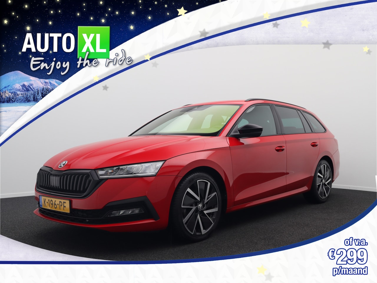 Skoda Octavia Combi - 1.0 TSI 111 PK Aut. Sportline Adapt. Cruise Trekhaak LED - AutoWereld.nl