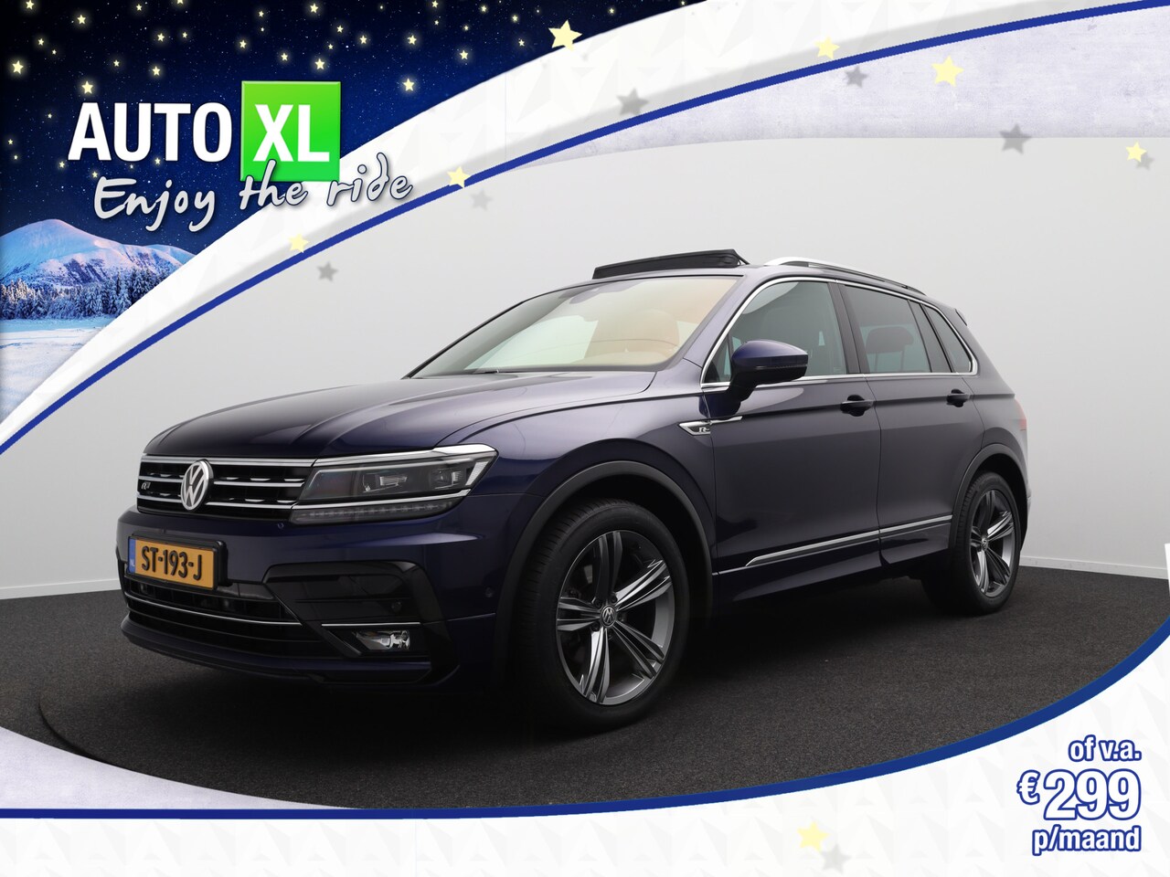 Volkswagen Tiguan - 1.4 TSI Aut. 150 PK R-Line Pano-dak Camera Massage LED  1k - AutoWereld.nl