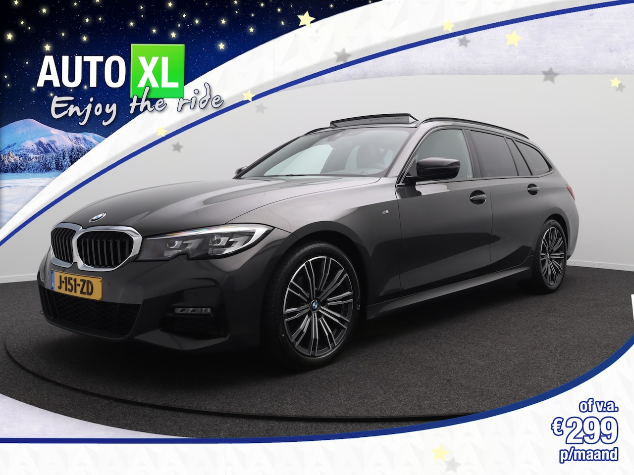 BMW 3-serie Touring - High Exe. M-Sport Pano-dak Sportstoelen LMV 18' - AutoWereld.nl