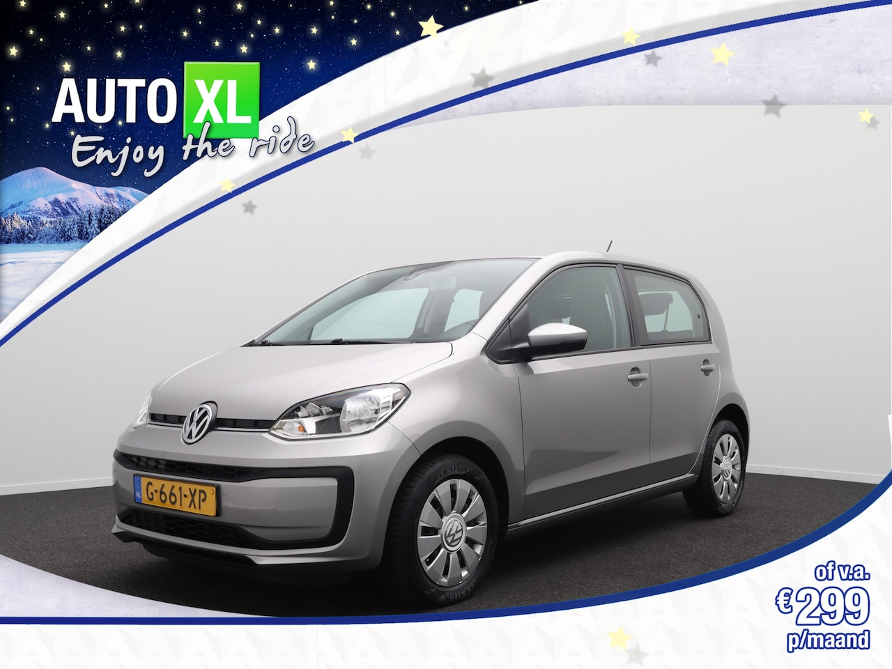 Volkswagen Up! - 1.0 Move up! NW-Model Bluetooth-Scherm Airco LED DAB - AutoWereld.nl