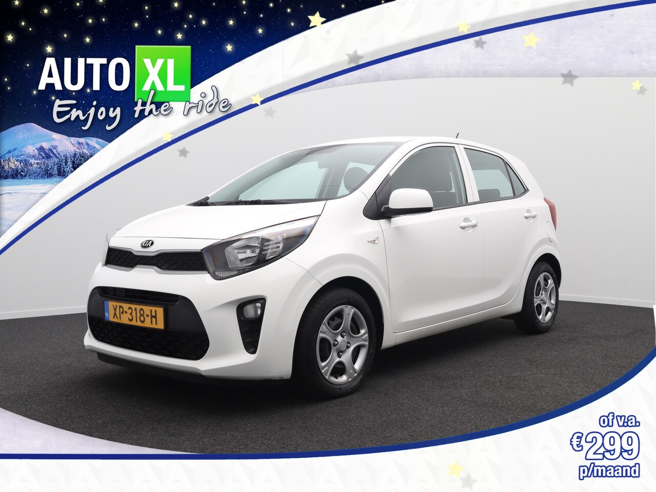 Kia Picanto - 1.0 CVVT EconomyPlusLine Bluetooth Airco Multimedia - AutoWereld.nl