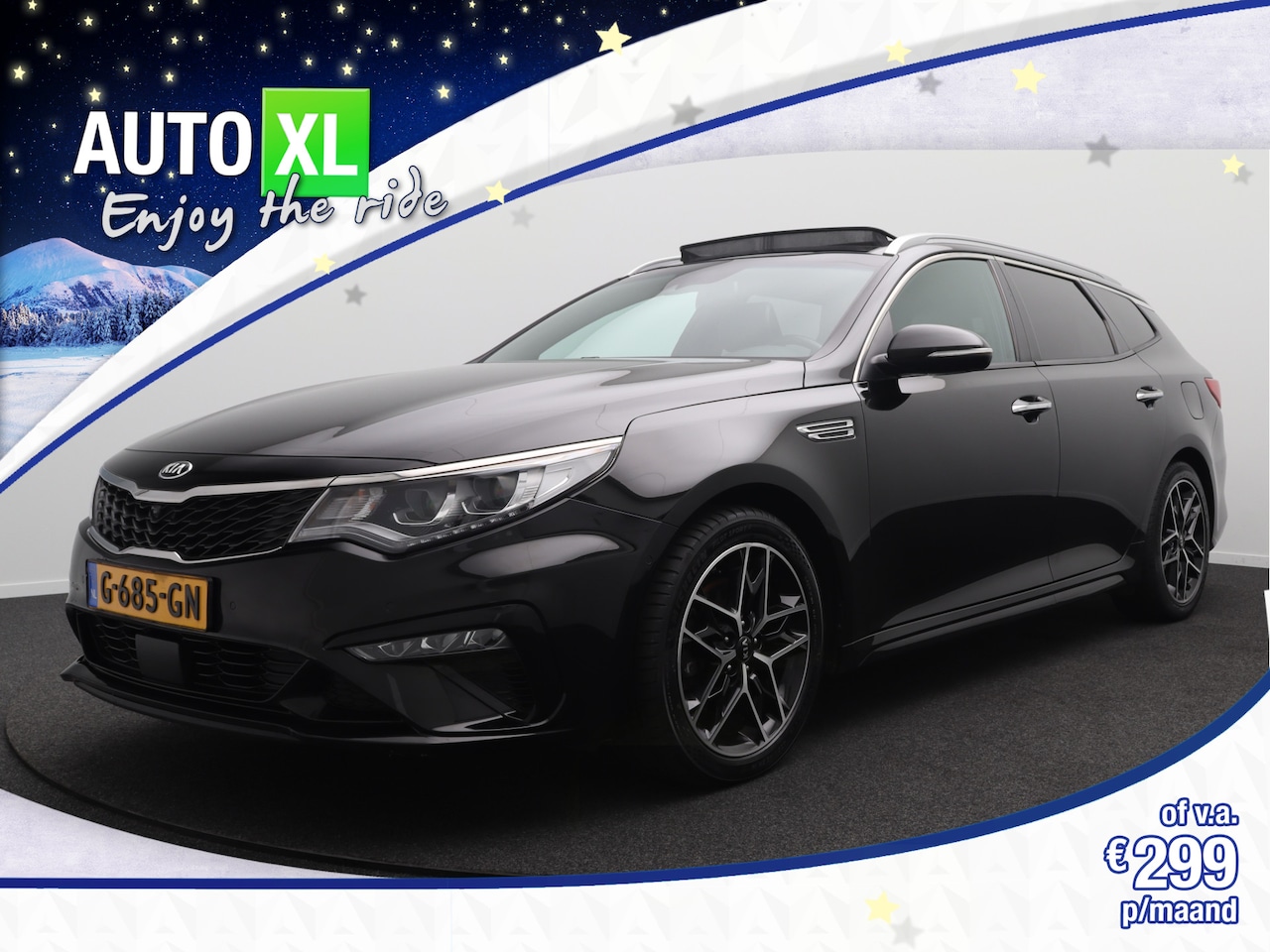 Kia Optima Sportswagon - 1.6 T-GDI GT-Line Trekhaak Pano-dak Harman Kardon Memory - AutoWereld.nl