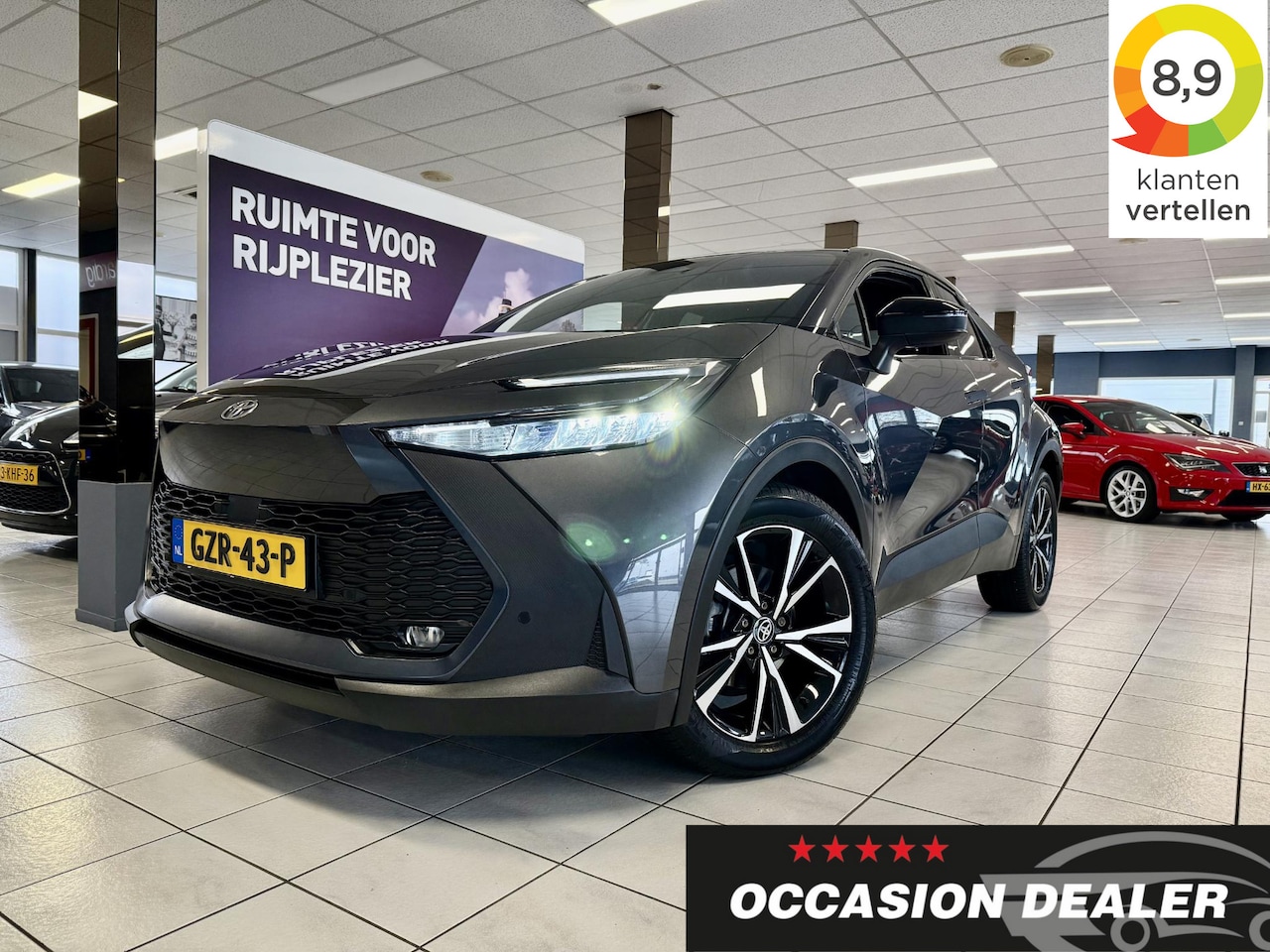 Toyota C-HR - 1.8 Hybrid 140 Active*NAVI*LM18*STOEL STUUR VERW* - AutoWereld.nl