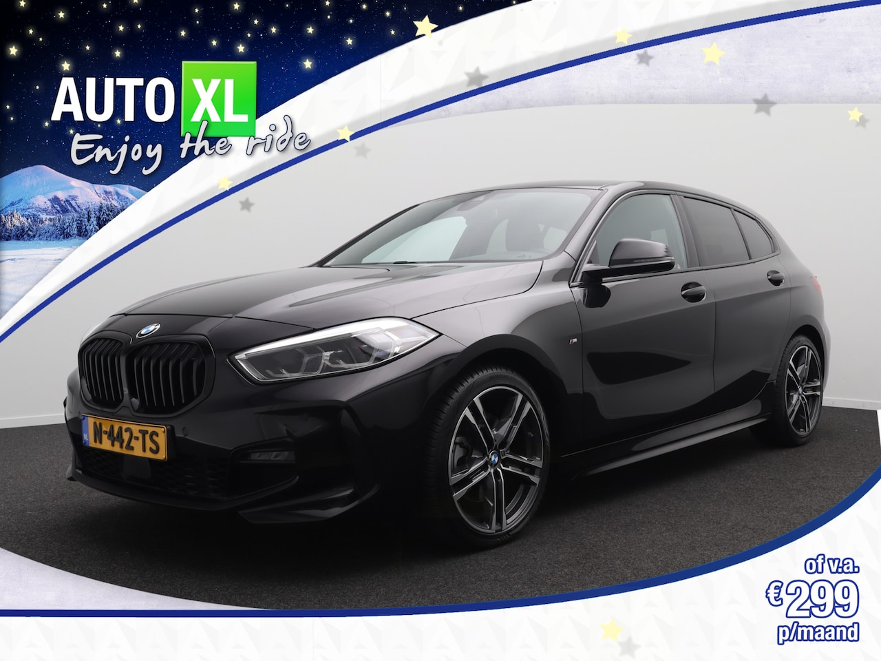 BMW 1-serie - 118i M-Sport Sportstoelen 18' LMV Carplay Climate LED - AutoWereld.nl