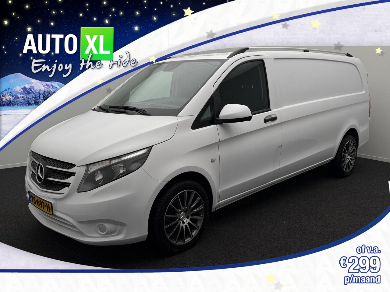 Mercedes-Benz Vito - 111 CDI Functional Extra Lang Trekhaak Airco Bluetooth 18' LMV - AutoWereld.nl