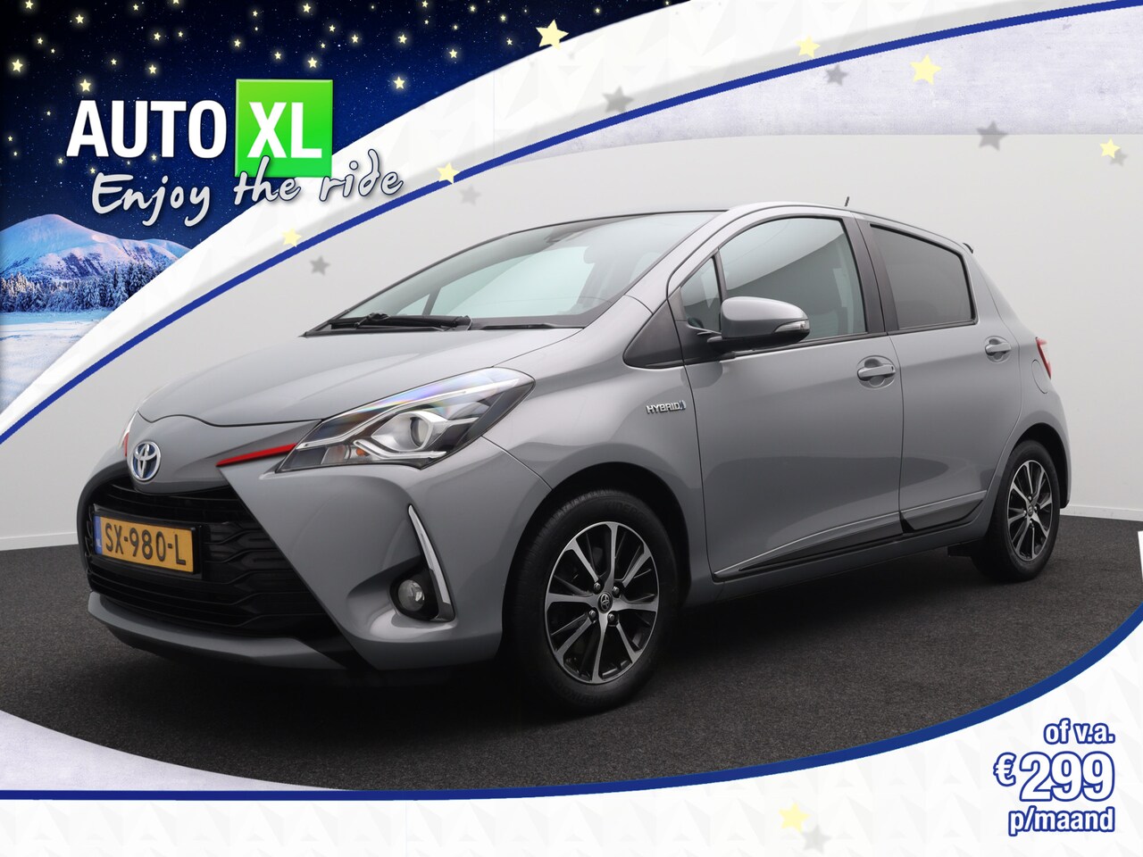 Toyota Yaris - 1.5 Hybrid Design Sport Camera Navi Cruise LED 1k - AutoWereld.nl