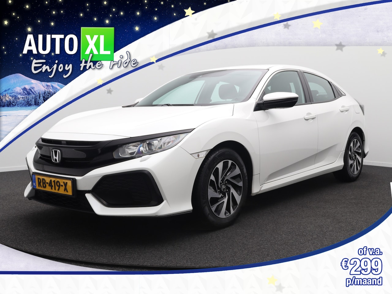 Honda Civic - 1.0 i-VTEC Comfort Adap. Cruise Navi Stoelverwarming - AutoWereld.nl