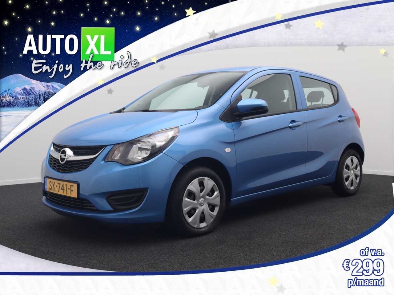 Opel Karl - 1.0 ecoFLEX Edition 75 PK Airco Bluetooth Cruise - AutoWereld.nl