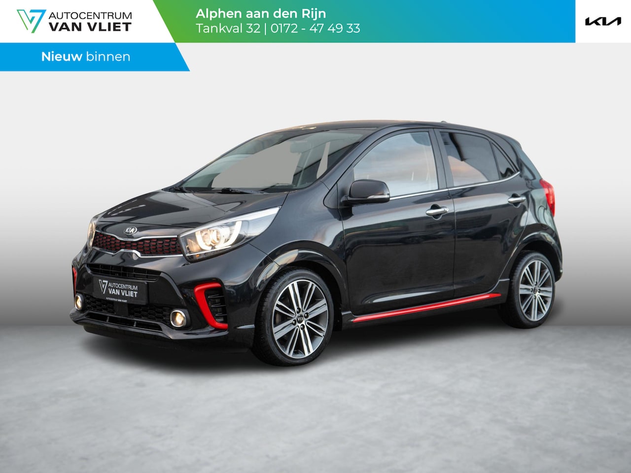 Kia Picanto - 1.0 T-GDI GT-Line | 100PK | Lage km stand | - AutoWereld.nl