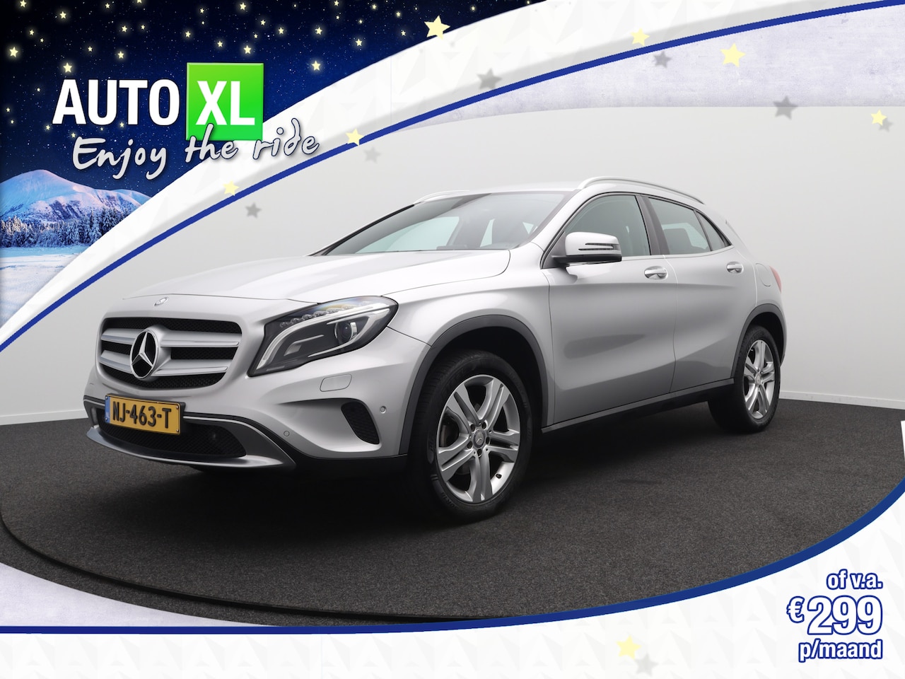 Mercedes-Benz GLA-Klasse - 180 Aut. Ambition Camera Sportstoelen Xenon Leder - AutoWereld.nl