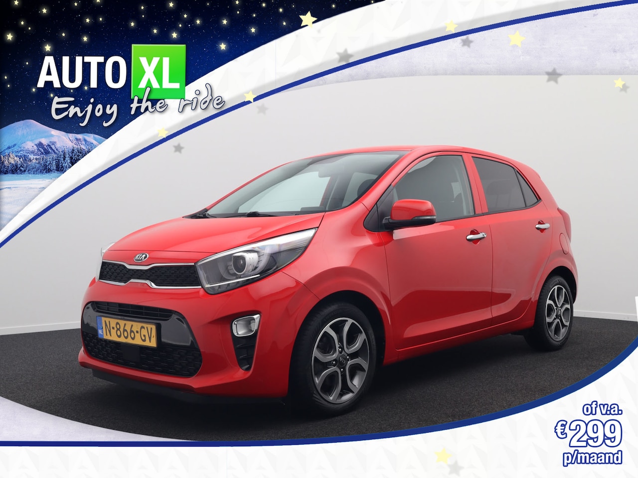 Kia Picanto - 1.0 DynamicPlusLine 5-Pers Camera Carplay Climate Cruise LMV 15' - AutoWereld.nl