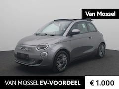 Fiat 500 C - 500e Cabriolet Icon 42 kWh | Navigatie | Parkeersensoren & Camera | | LM Velgen|