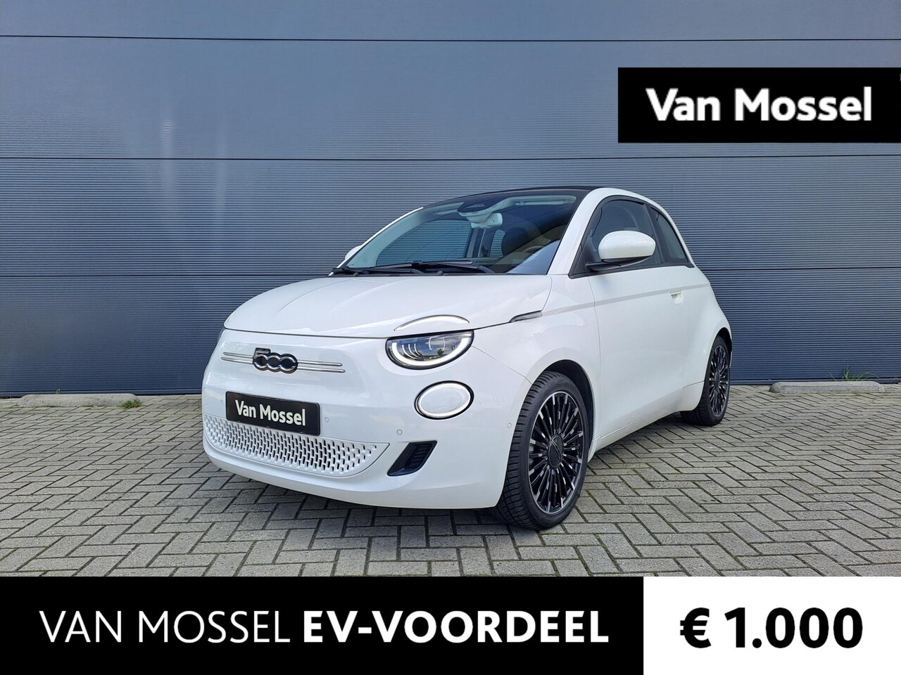 Fiat 500 - Icon 42 kWh || Cabrio | Navigatie | Stoelverwarming | Apple Carplay/Android Auto | Parkeer - AutoWereld.nl