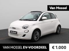 Fiat 500 C - Icon 42 kWh | CABRIO | Automaat | Carplay | Navigatie