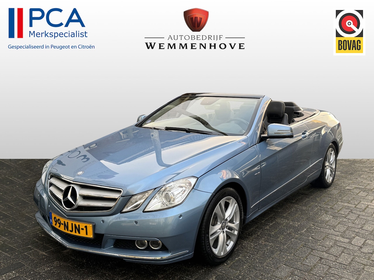 Mercedes-Benz E-klasse Cabrio - 200 CGI Elegance Airco/Lichtmetalen velgen/Leder - AutoWereld.nl