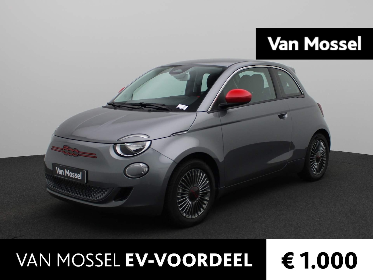 Fiat 500e - RED 42 kWh 119pk | Navigatie | Parkeersensoren | Lichtmetalen Velgen | Apple CarPlay & And - AutoWereld.nl