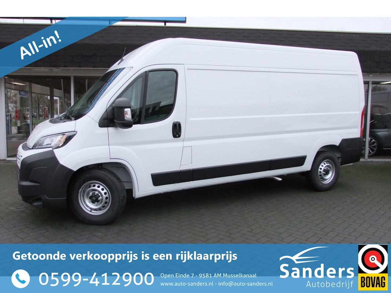 Fiat Ducato - 2.2 MultiJet 180 S&S L3H2 3.5t Heavy / Trekhaak/ Groot navigatie/ Camera/ NIEUW MODEL/ BPM - AutoWereld.nl