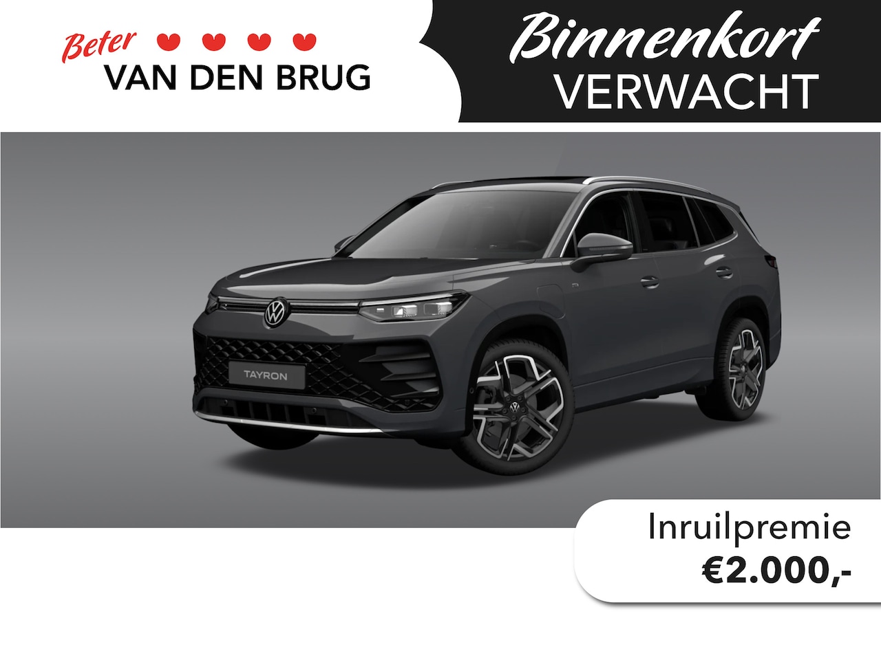 Volkswagen Tayron - 1.5 eHybrid 204 PK R-Line Edition | Trekhaak | Panoramadak | Stuur & stoelverwarming | Ach - AutoWereld.nl