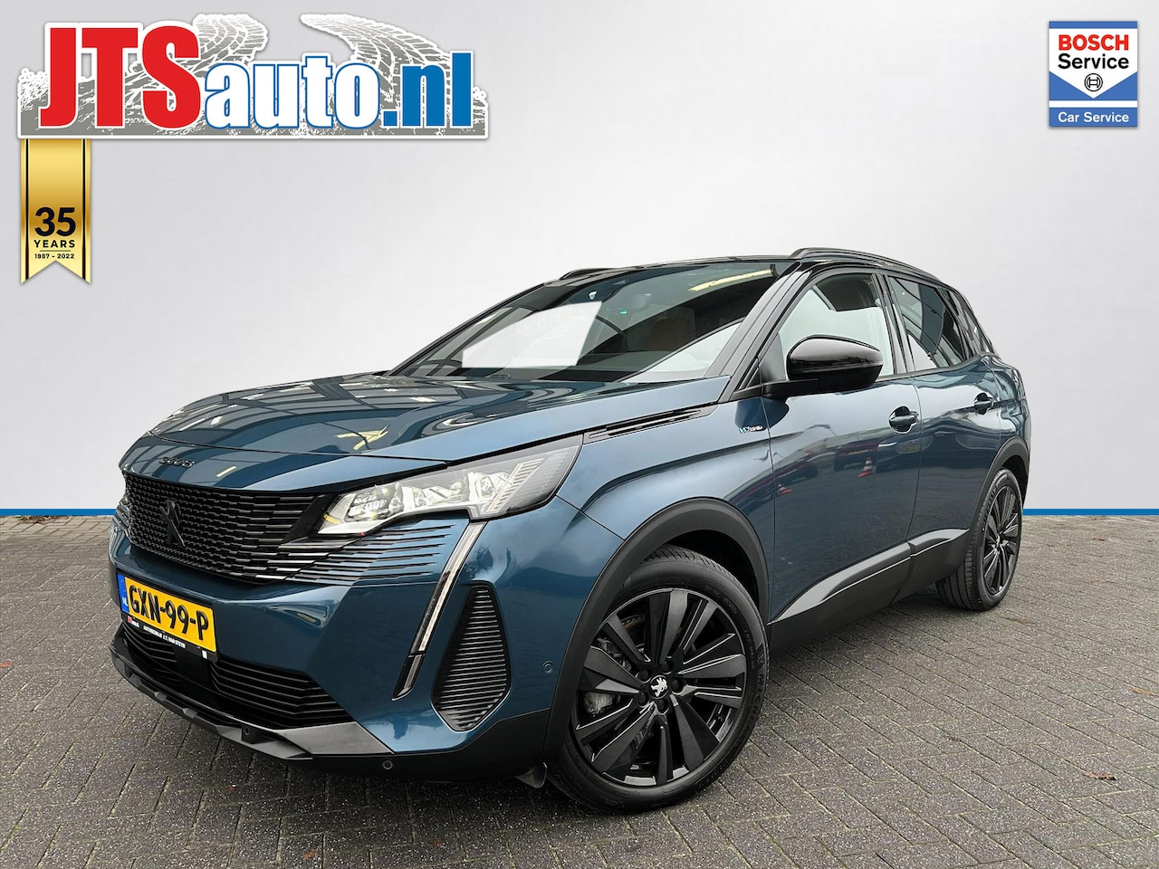 Peugeot 3008 - 1.6 GT PHEV 225pk Black Pack, Leder, Pano, Trekhaak - AutoWereld.nl