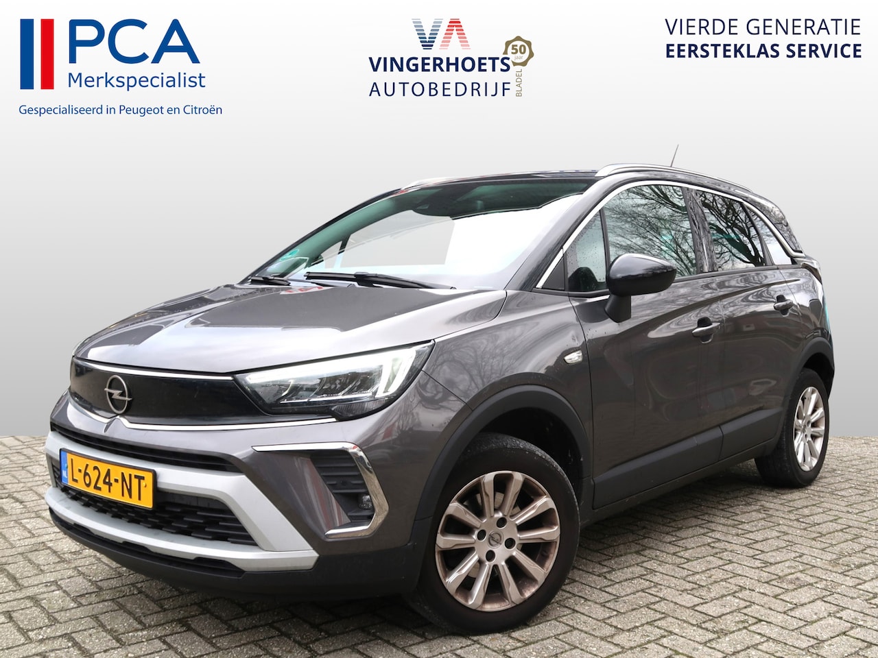 Opel Crossland - 110 Pk Benzine * Navigatie * Cruise Control * Stuur & Stoel Verwarming * Hoge Zit * Trekha - AutoWereld.nl