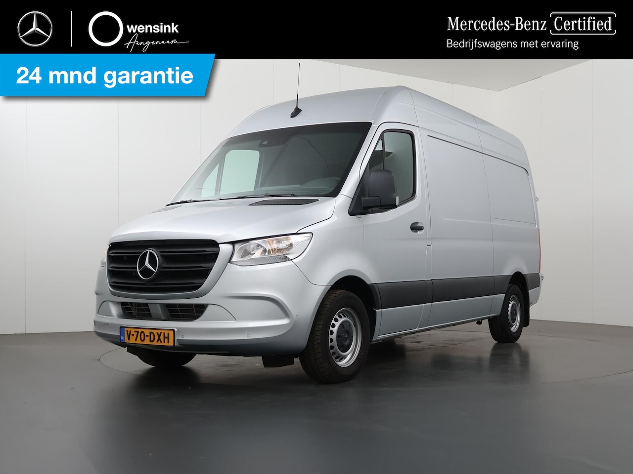 Mercedes-Benz Sprinter - 317 CDI L2 H2 | Aut. Navigatie | Airco | Bluetooth | Cruise controle | 3500kg AHW voorbere - AutoWereld.nl