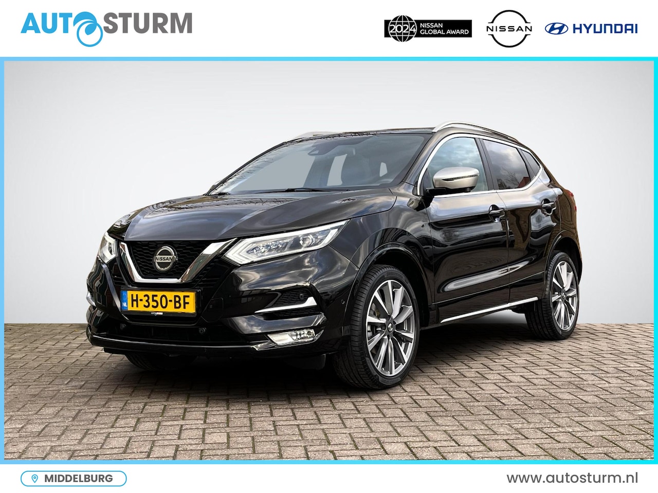 Nissan Qashqai - 1.3 DIG-T Tekna + | Trekhaak | Panoramadak | Apple Carplay/Android Auto | Nappa Leder | Ad - AutoWereld.nl