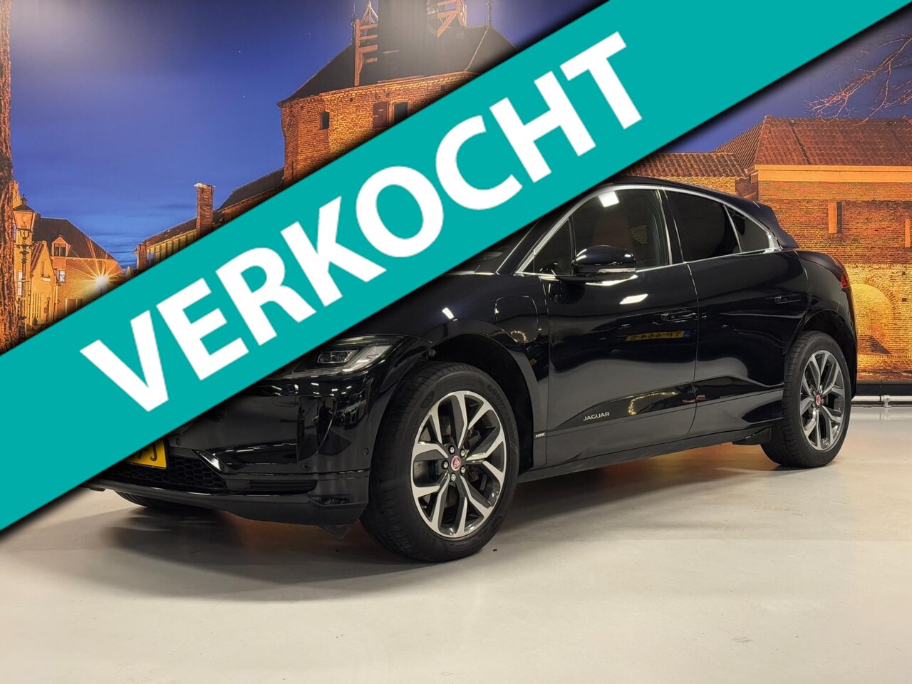 Jaguar I-PACE - EV400 HSE 90 kWh AWD Leer Meridan HUD 360° Camera - AutoWereld.nl