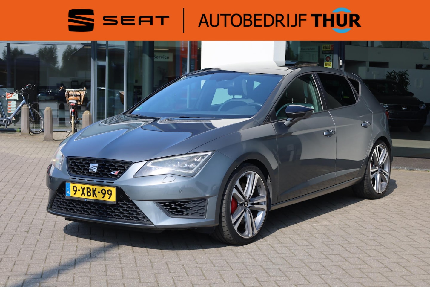 Seat Leon - 2.0 TSI Cupra 280 281PK/206KW, CUPRA 280, NL geleverd, dealer onderhouden, leder bekleding - AutoWereld.nl