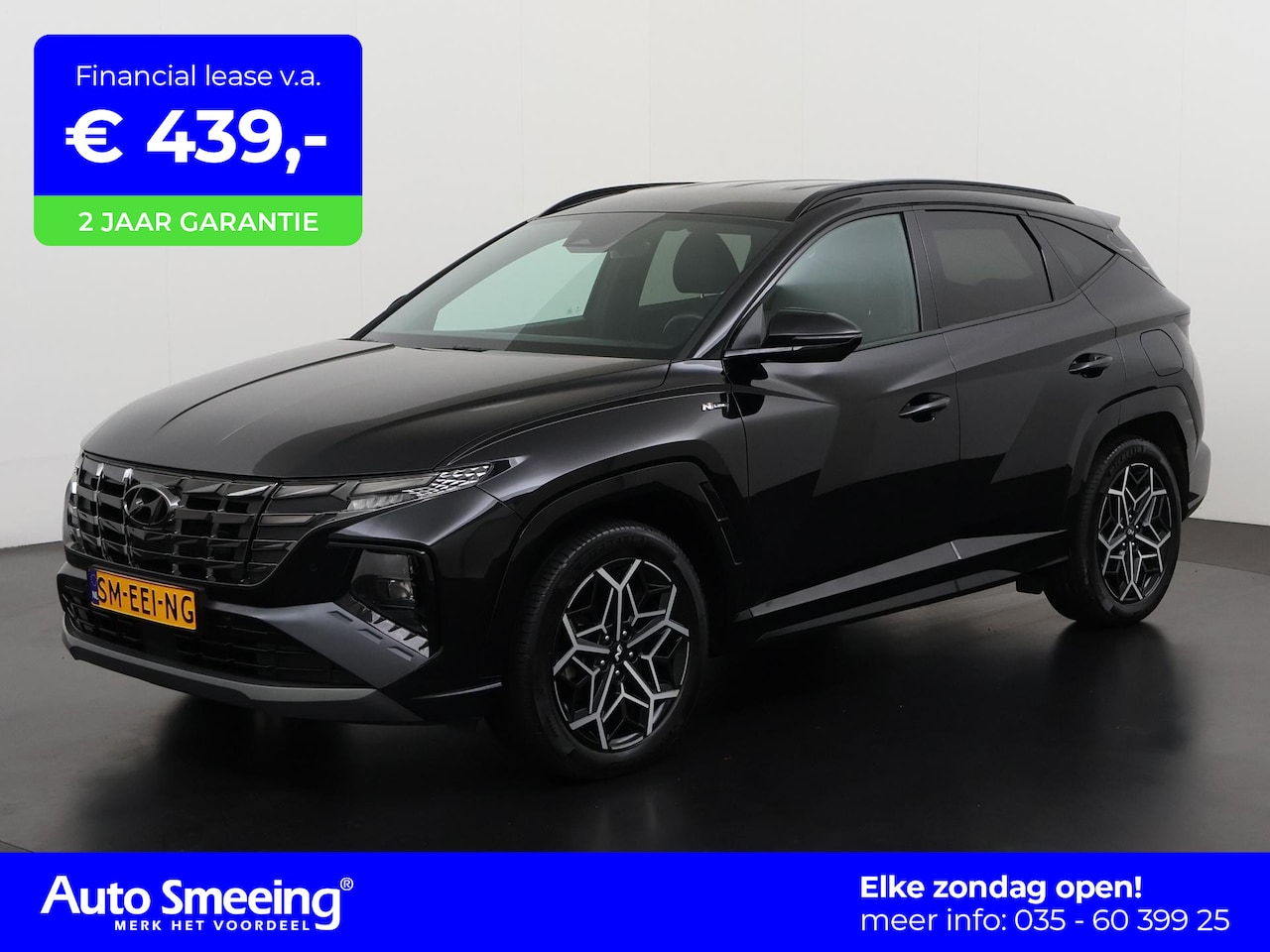 Hyundai Tucson - 1.6 T-GDI PHEV N Line 4WD | Leder/Alcantara | Camera | Blind spot | Adaptive cruise | Zond - AutoWereld.nl