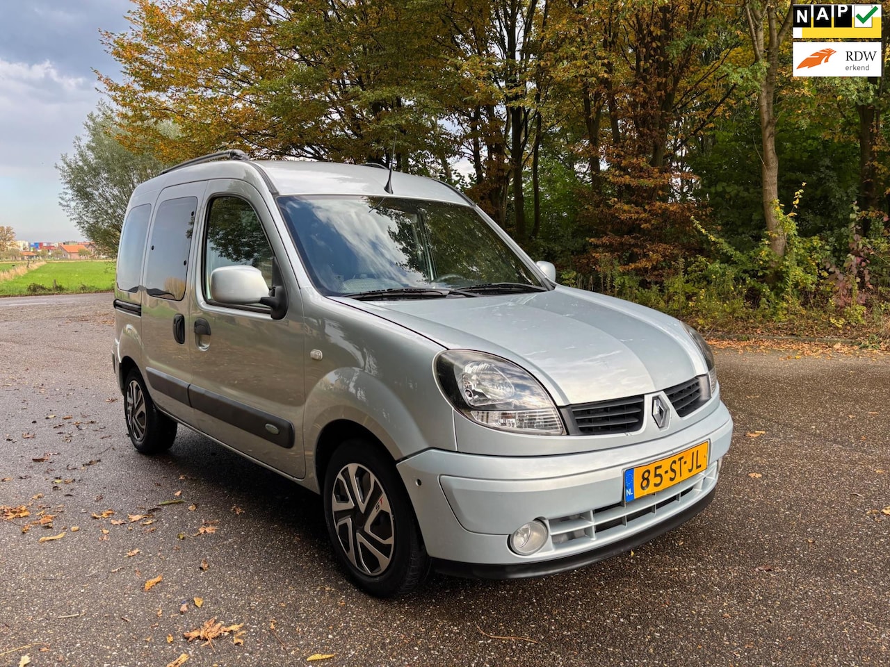 Renault Kangoo - 1.6-16V Expression | 5 pers. | Benzine | Airco! | APK - AutoWereld.nl