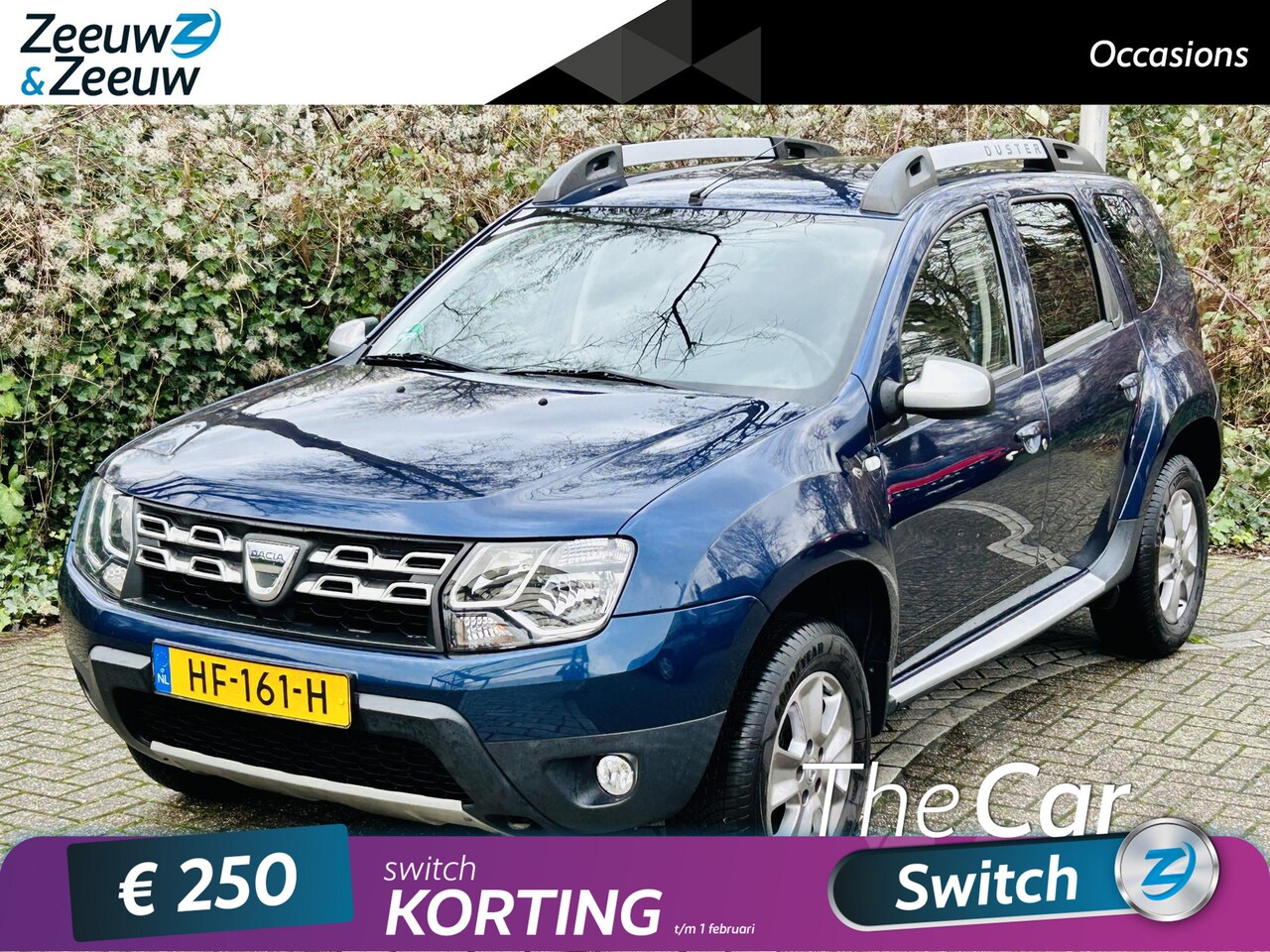 Dacia Duster - 1.2 TCe 4x2 10th Anniversary Navi , trekhaak , airco , cruise ,tel , usb , lm velgen . - AutoWereld.nl