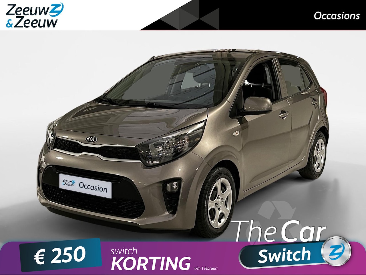 Kia Picanto - 1.0 MPi ComfortPlusLine | Airco | Apple Carplay/ Android Auto / Bluetooth telefoonvoorbere - AutoWereld.nl