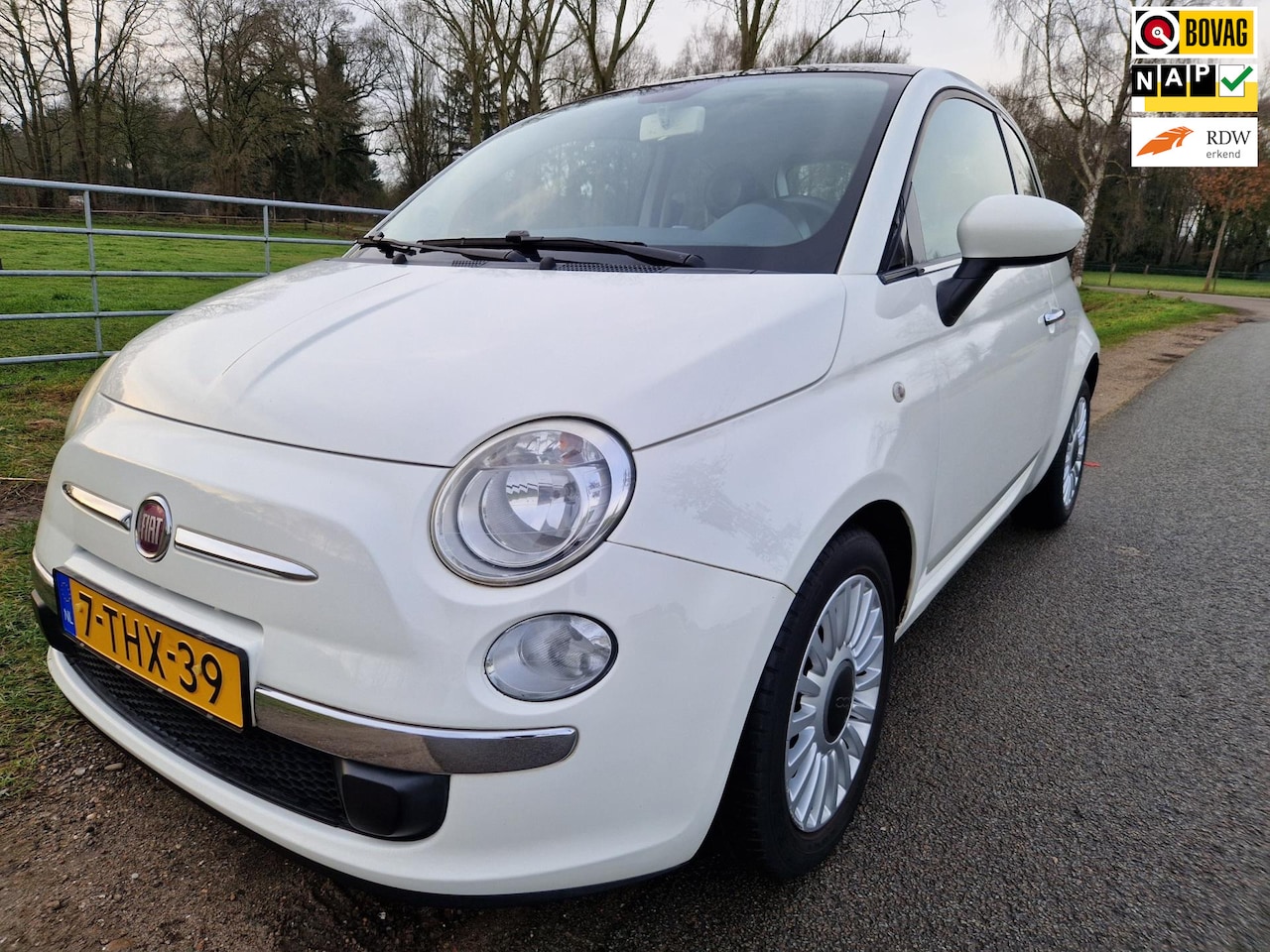 Fiat 500 - 0.9 TwinAir Lounge dealer ond. prachtige staat - AutoWereld.nl