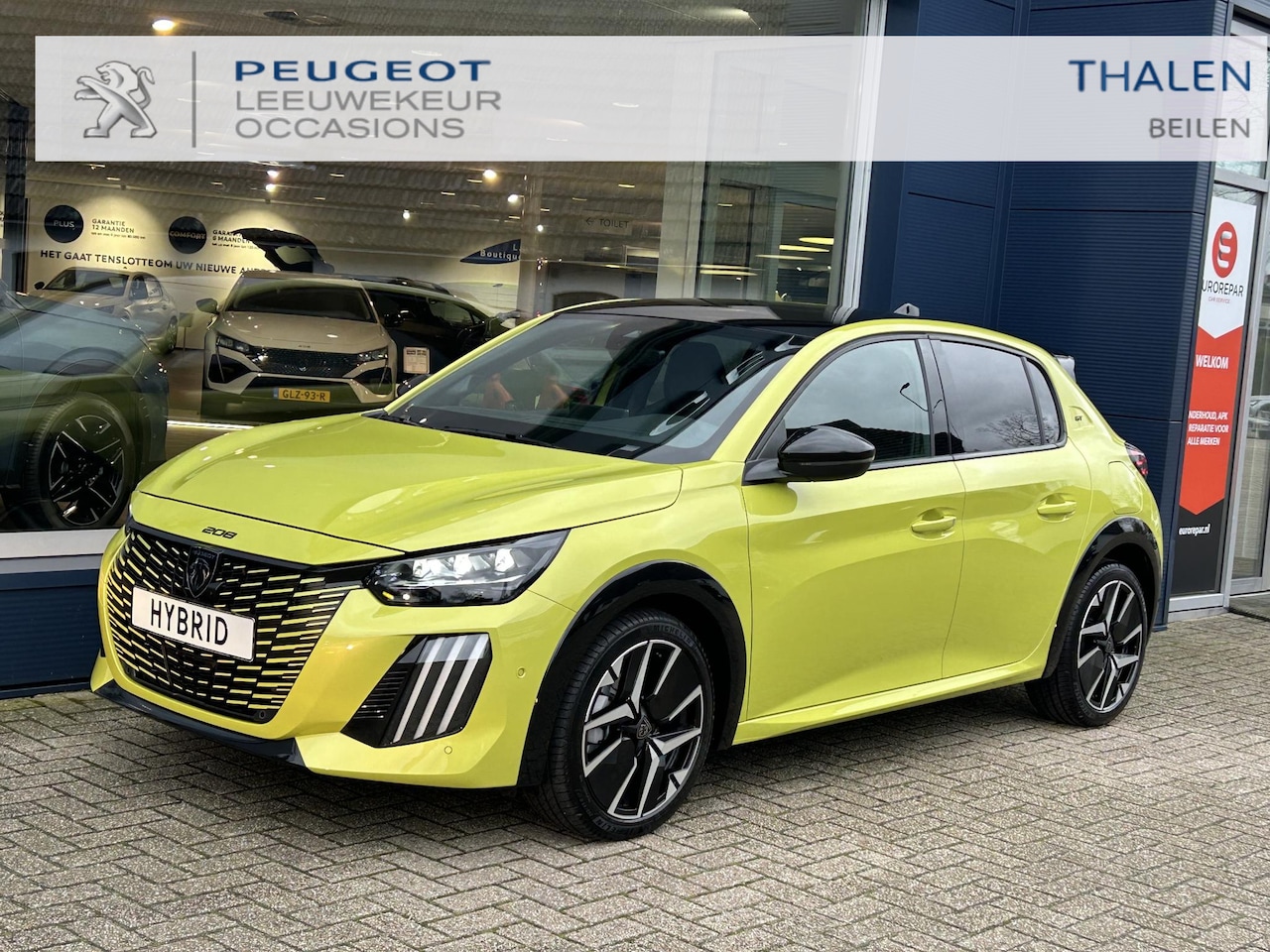 Peugeot 208 - Hybrid 100 e-DCS6 GT | Nieuw Model 2024! | Hybride Elektrisch rijden met Automaat | Lichtm - AutoWereld.nl